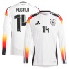 Maillot à Manches Longues Allemagne Musiala 14 Domicile Euro 2024 Pour Homme